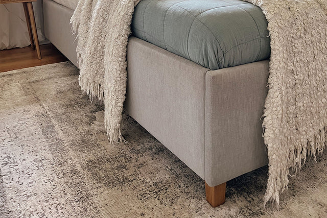 Łóżko tapicerowane z pojemnikiem Con 160x200 Taupe_02 8