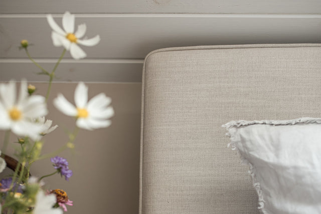 Łóżko tapicerowane Slim - 160x200 / Light beige_26 9