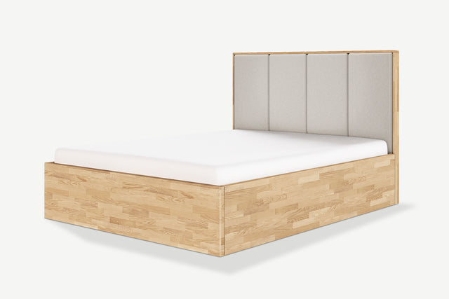 Oak Storage Bed Koku | Soft