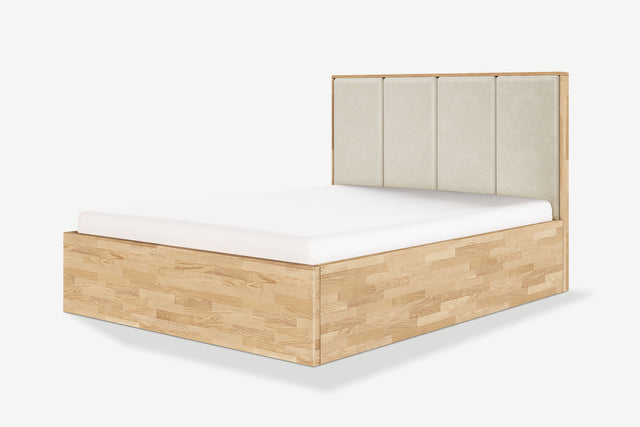 Oak Storage Bed Koku | Soft