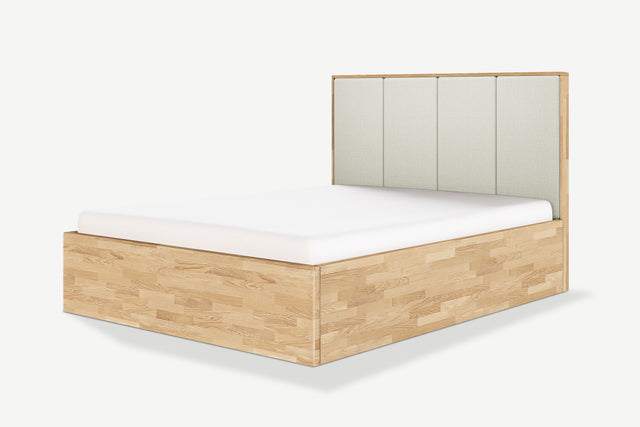 Oak Storage Bed Koku | Soft