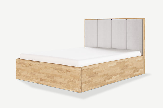 Oak Storage Bed Koku | Soft