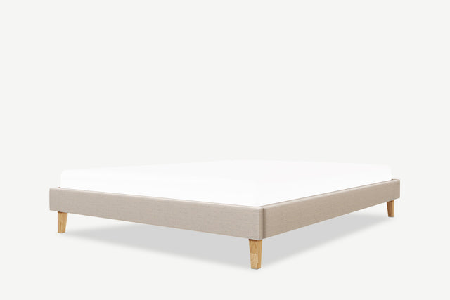 Łóżko tapicerowane Flat - 160x200 / Taupe_02 1