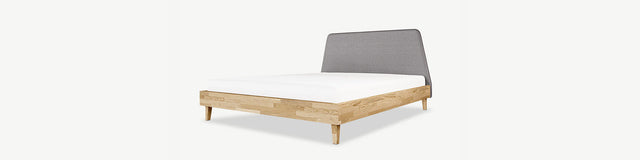 drewniane łóżko na wymiar angel desktop