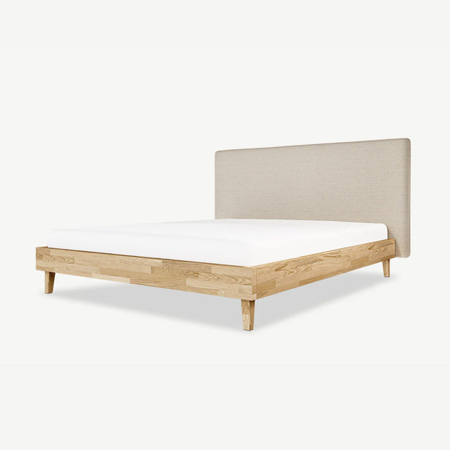 drewniane łóżko na wymiar slim mobile