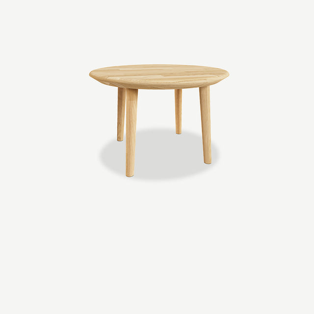 okrągły stolik drewniany na zamówienie Stolik kawowy dębowy Kou | 60
