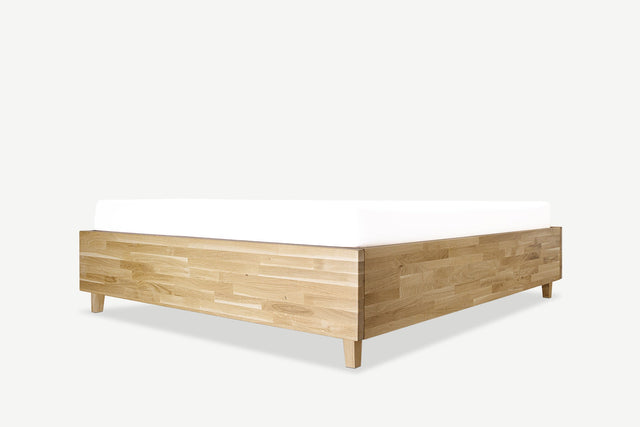 3D model Oak Storage Bed Flat