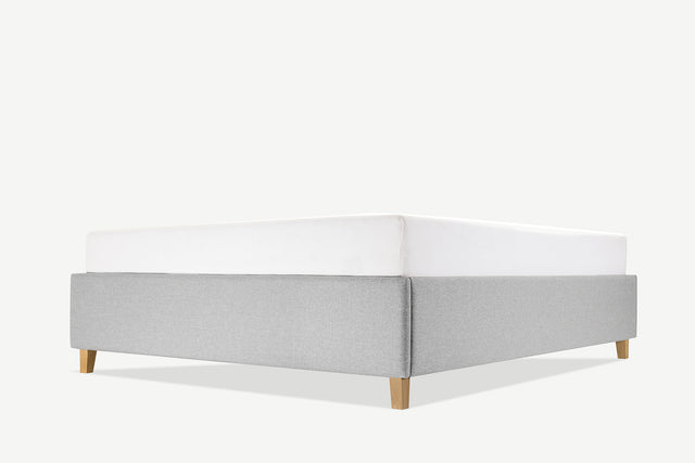 Model 3D łóżka tapicerowanego z pojemnikiem Flat 9