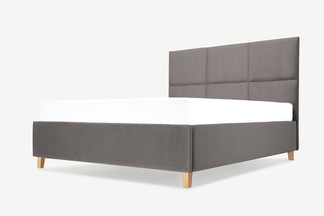 Model 3D łóżka tapicerowanego z pojemnikiem Piko 8