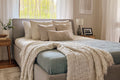 Łóżko tapicerowane z pojemnikiem Con Szenil Grey - 17