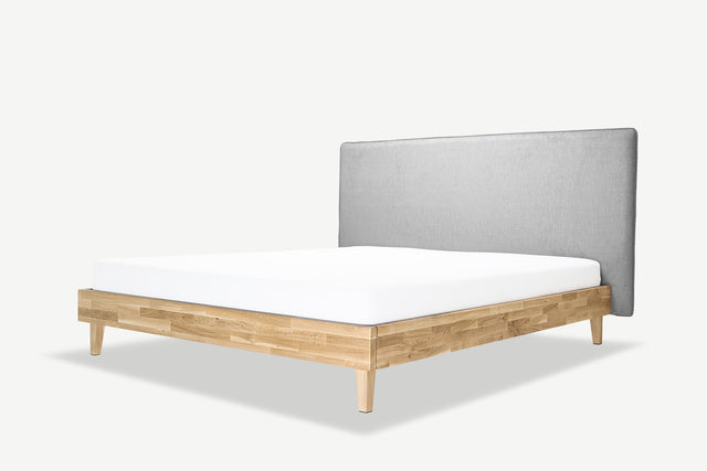 3D model Oak bed Slim
