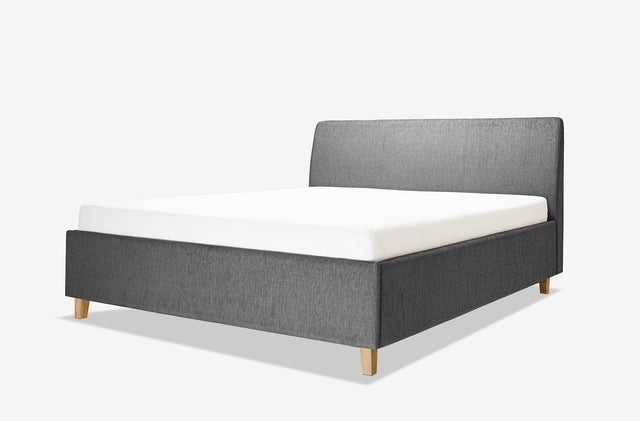 Model 3D łóżka tapicerowanego z pojemnikiem Con 1